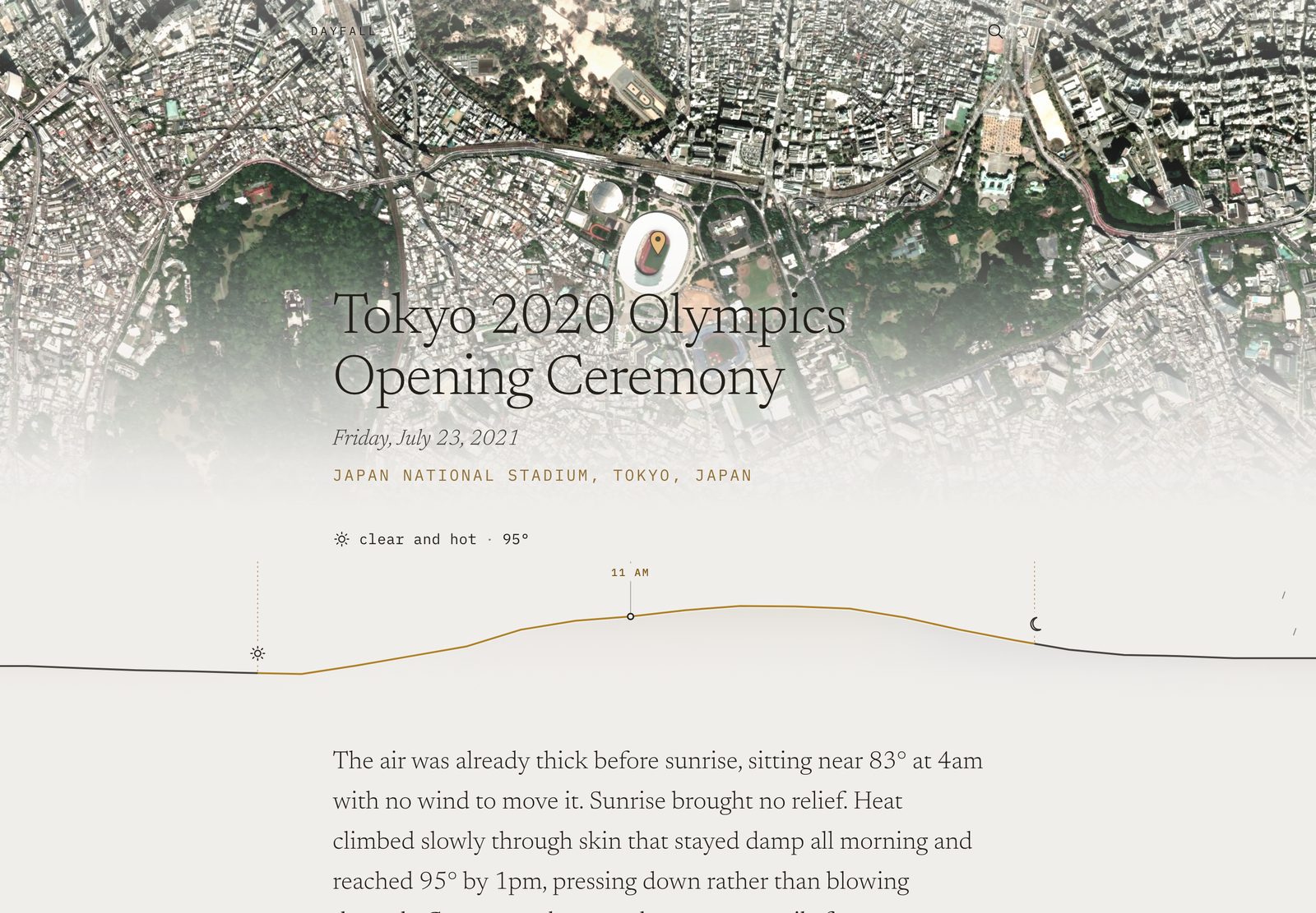 The same Tokyo page rendering as a bright, hard off-white